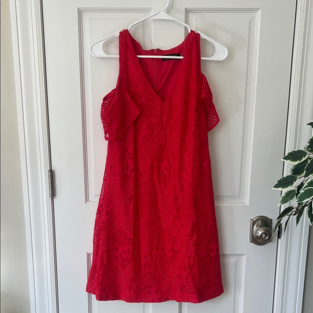 Guess Dark Pink Mini Dress